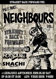 2026年5月2日(土)新宿ANTIKNOCK公演